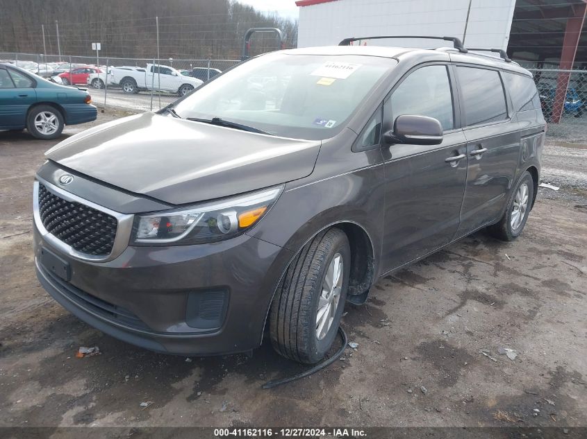 2015 Kia Sedona Lx VIN: KNDMB5C15F6073206 Lot: 41162116