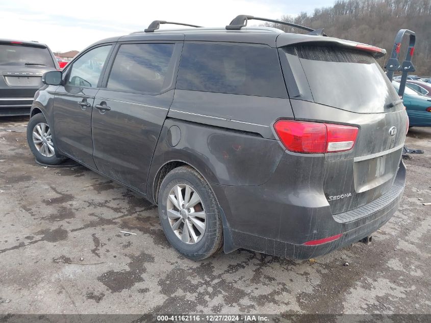 2015 Kia Sedona Lx VIN: KNDMB5C15F6073206 Lot: 41162116