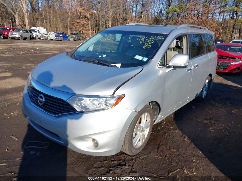 2012 Nissan Quest Le VIN: JN8AE2KP4C9040355 Lot: 41162152