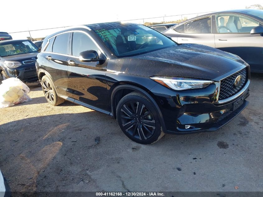 2021 Infiniti Qx50 Luxe VIN: 3PCAJ5BA4MF115762 Lot: 41162168