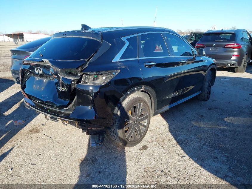 2021 Infiniti Qx50 Luxe VIN: 3PCAJ5BA4MF115762 Lot: 41162168