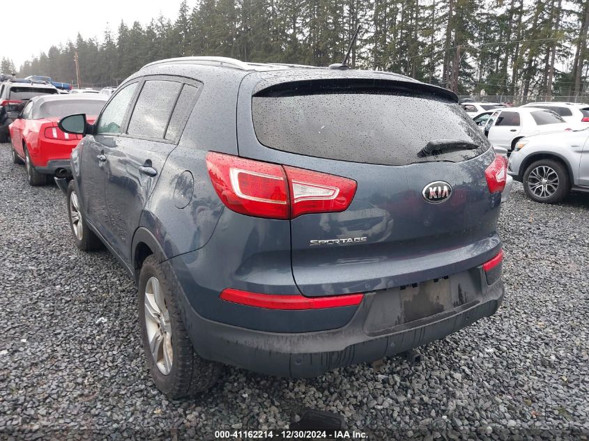 2013 Kia Sportage Lx VIN: KNDPBCA24D7489039 Lot: 41162214