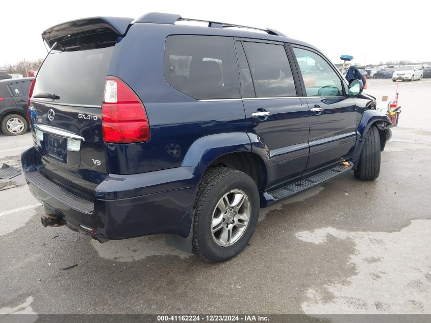 2009 Lexus Gx 470 VIN: JTJBT20X290173196 Lot: 41162224