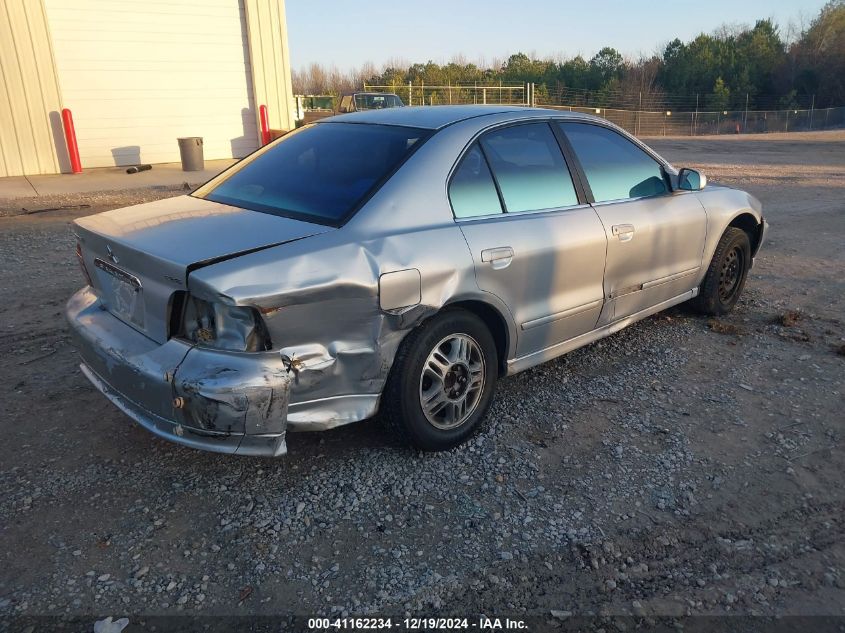 2000 Mitsubishi Galant Es VIN: 4A3AA46G8YE089731 Lot: 41162234