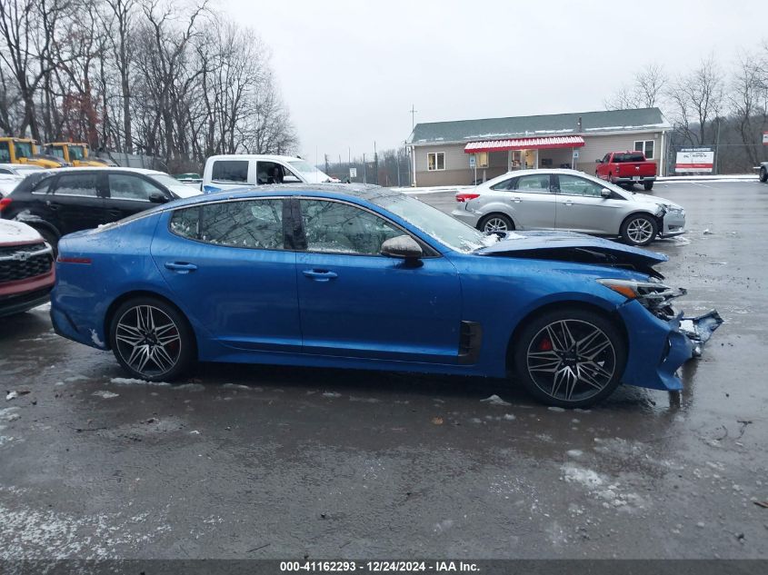 2022 Kia Stinger Gt1 VIN: KNAE45LCXN6107958 Lot: 41162293