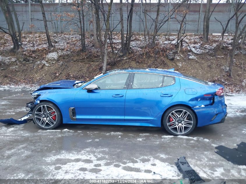 2022 Kia Stinger Gt1 VIN: KNAE45LCXN6107958 Lot: 41162293