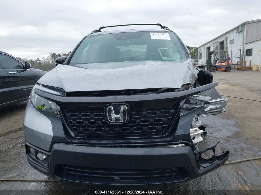 2019 Honda Passport Ex-L VIN: 5FNYF8H52KB027155 Lot: 41162361