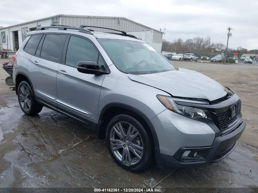 2019 Honda Passport Ex-L VIN: 5FNYF8H52KB027155 Lot: 41162361