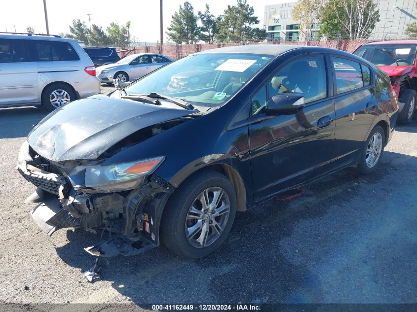 2010 Honda Insight Ex VIN: JHMZE2H7XAS004003 Lot: 41162449