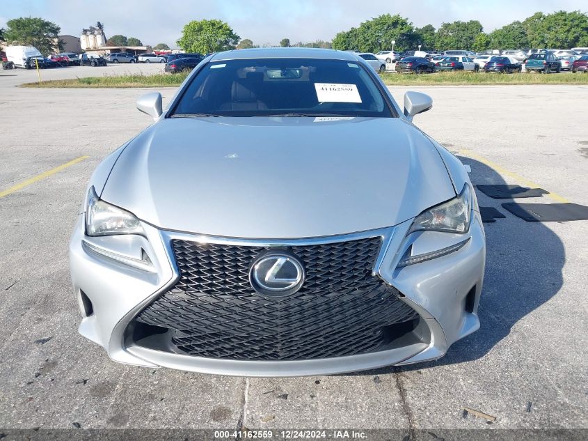 2016 Lexus Rc 200T VIN: JTHHA5BC8G5004328 Lot: 41162559