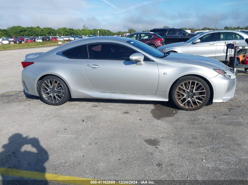 2016 Lexus Rc 200T VIN: JTHHA5BC8G5004328 Lot: 41162559