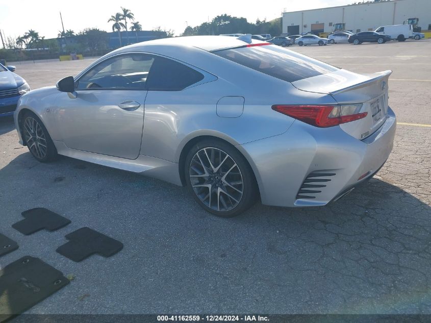 2016 Lexus Rc 200T VIN: JTHHA5BC8G5004328 Lot: 41162559