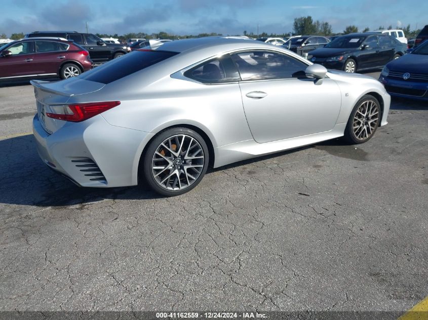 2016 Lexus Rc 200T VIN: JTHHA5BC8G5004328 Lot: 41162559