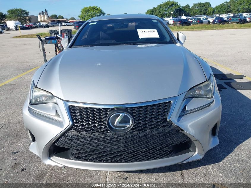 2016 Lexus Rc 200T VIN: JTHHA5BC8G5004328 Lot: 41162559