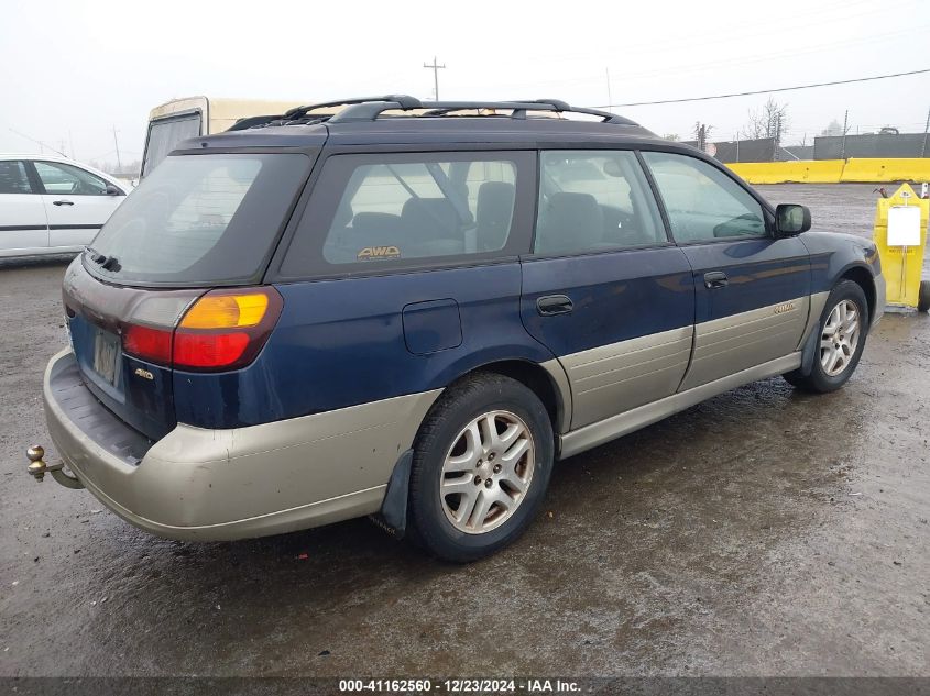 2002 Subaru Legacy Outback Awp VIN: 4S3BH675326647658 Lot: 41162560