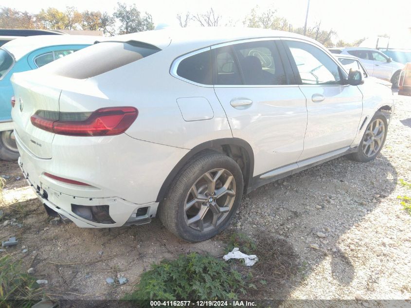 2020 BMW X4 xDrive30I VIN: 5UX2V1C06L9C80682 Lot: 41162577