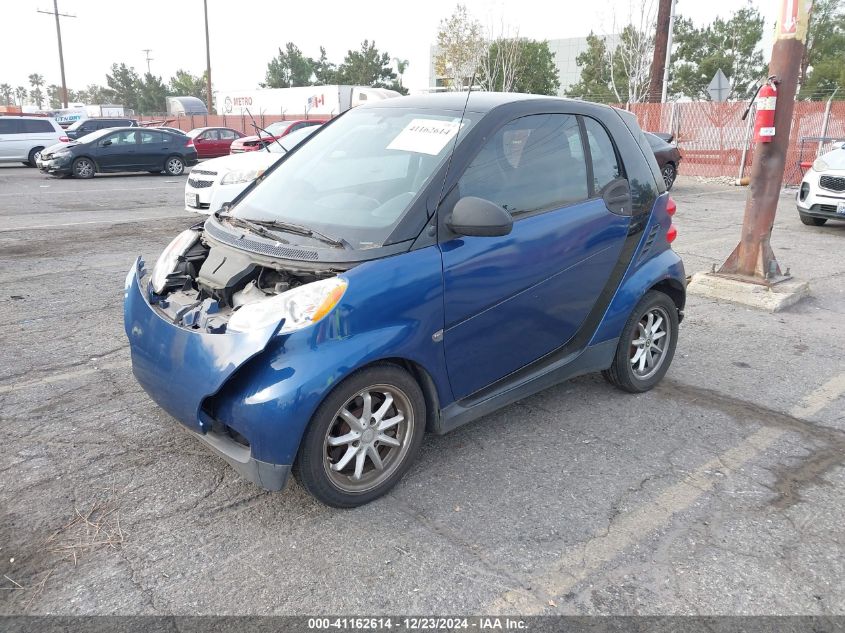 2008 Smart Fortwo Passion/Pure VIN: WMEEJ31X68K124209 Lot: 41162614