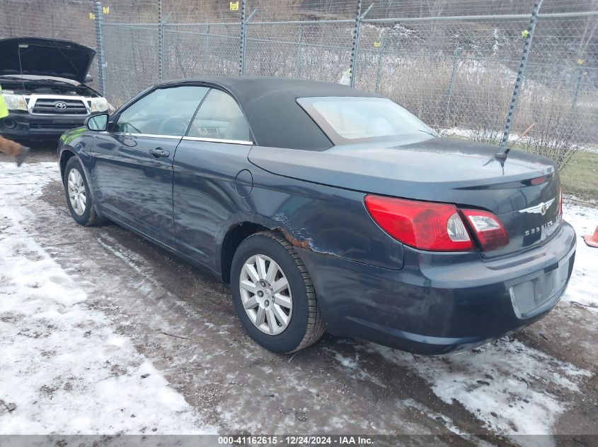 2008 Chrysler Sebring Lx VIN: 1C3LC45K98N655895 Lot: 41162615