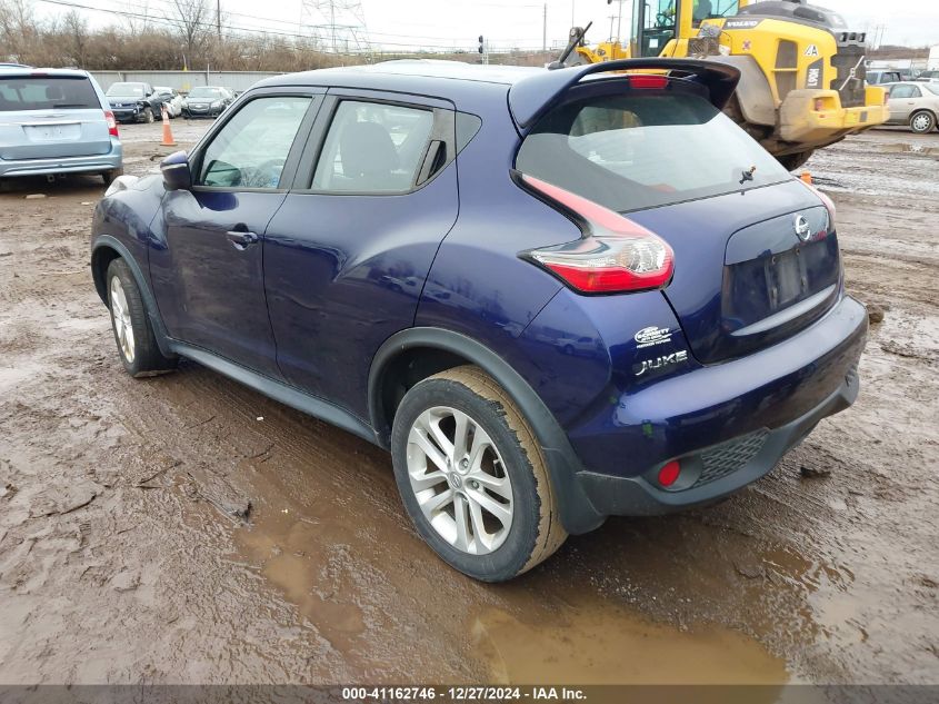 2015 Nissan Juke S VIN: JN8AF5MR0FT500454 Lot: 41162746