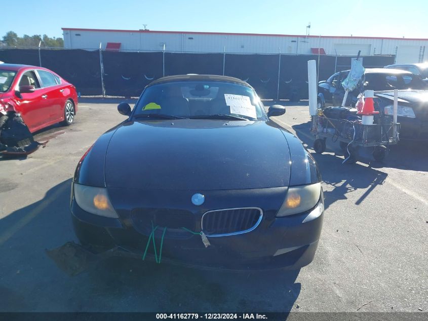 2007 BMW Z4 3.0I VIN: 4USBU33567LW60522 Lot: 41162779