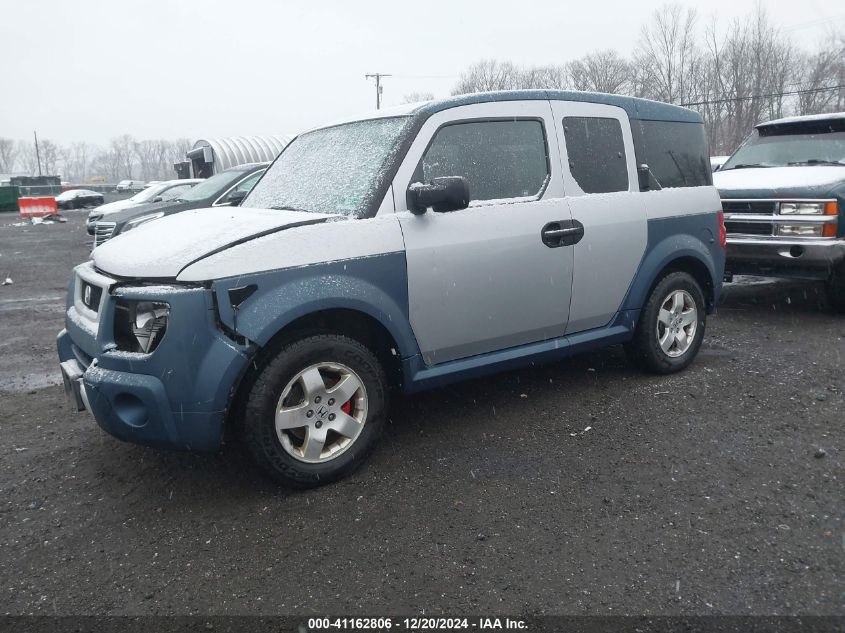 2005 Honda Element Ex VIN: 5J6YH27645L002223 Lot: 41162806