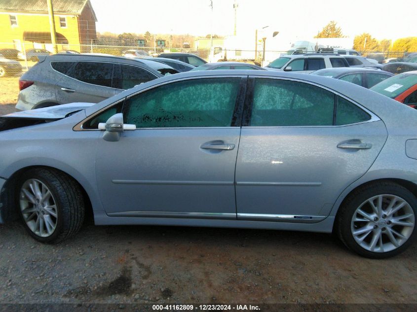 2010 Lexus Hs Premium VIN: JTHBB1BA6A2010857 Lot: 41162809