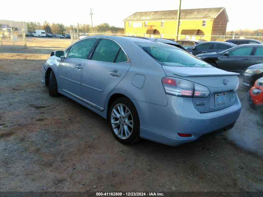 2010 Lexus Hs Premium VIN: JTHBB1BA6A2010857 Lot: 41162809