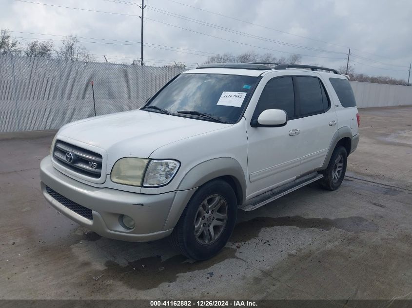 2004 Toyota Sequoia Sr5 V8 VIN: 5TDZT34A24S210864 Lot: 41162882