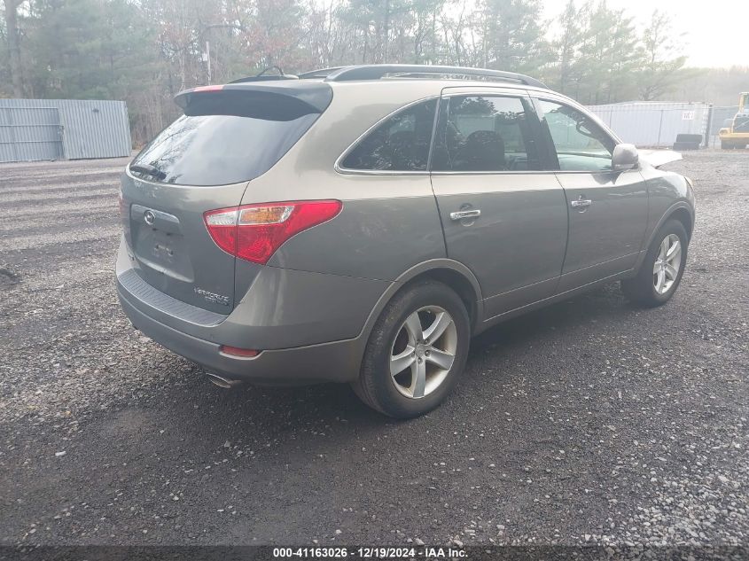 2008 Hyundai Veracruz Gls/Limited/Se VIN: KM8NU73C38U052182 Lot: 41163026