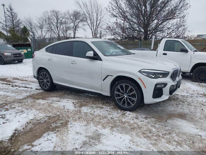 2020 BMW X6 Sdrive40I VIN: 5UXCY4C08L9C24952 Lot: 41163040