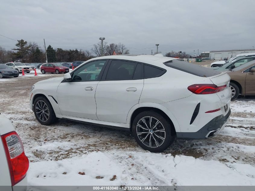 2020 BMW X6 Sdrive40I VIN: 5UXCY4C08L9C24952 Lot: 41163040