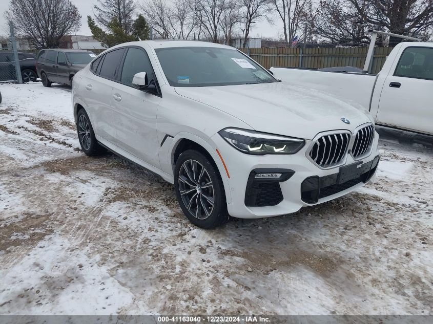 2020 BMW X6 Sdrive40I VIN: 5UXCY4C08L9C24952 Lot: 41163040