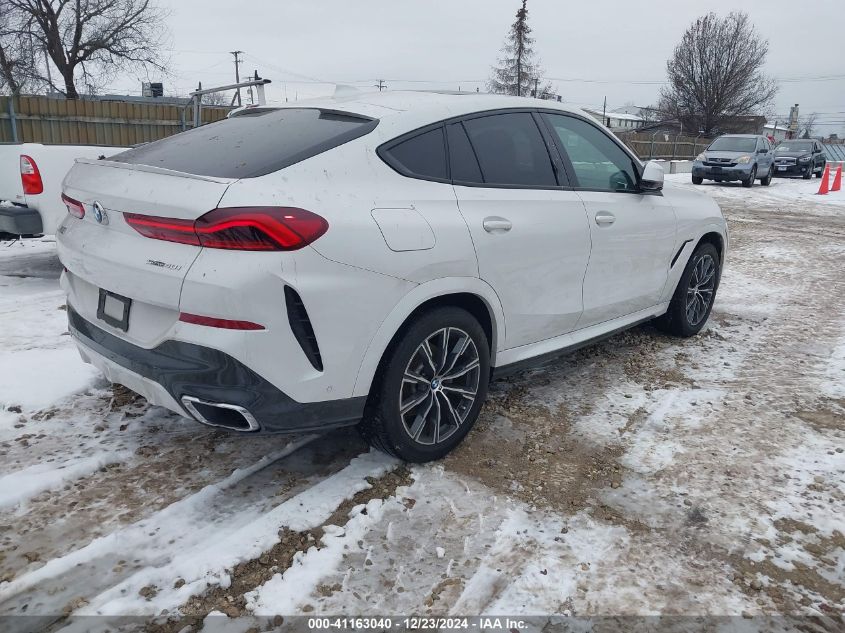 2020 BMW X6 Sdrive40I VIN: 5UXCY4C08L9C24952 Lot: 41163040