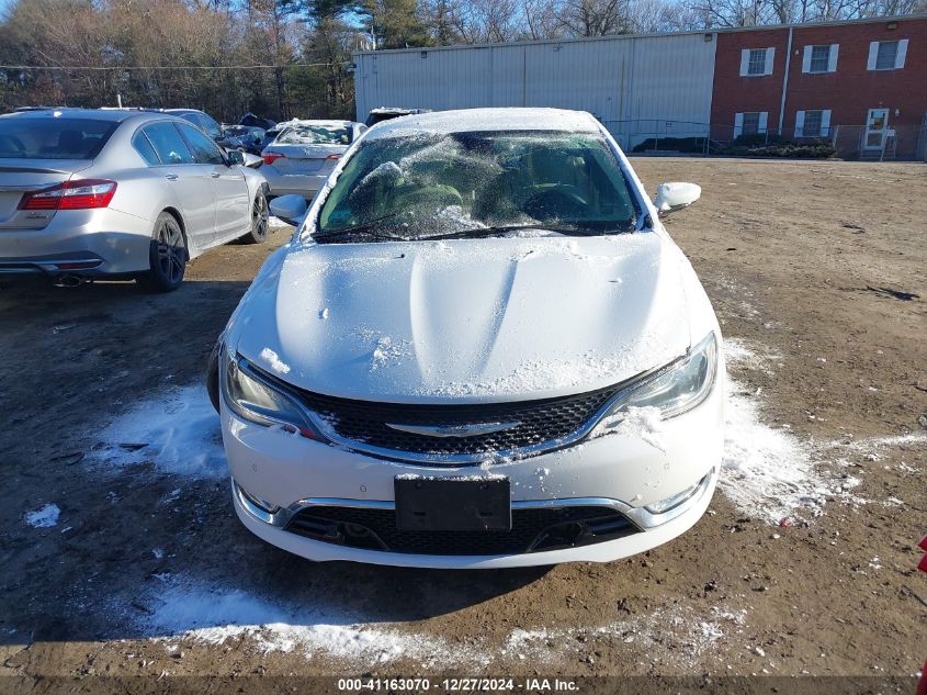 2015 Chrysler 200 C VIN: 1C3CCCCB6FN569163 Lot: 41163070