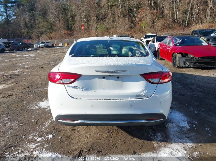 2015 Chrysler 200 C VIN: 1C3CCCCB6FN569163 Lot: 41163070