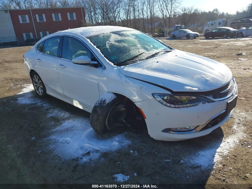 2015 Chrysler 200 C VIN: 1C3CCCCB6FN569163 Lot: 41163070