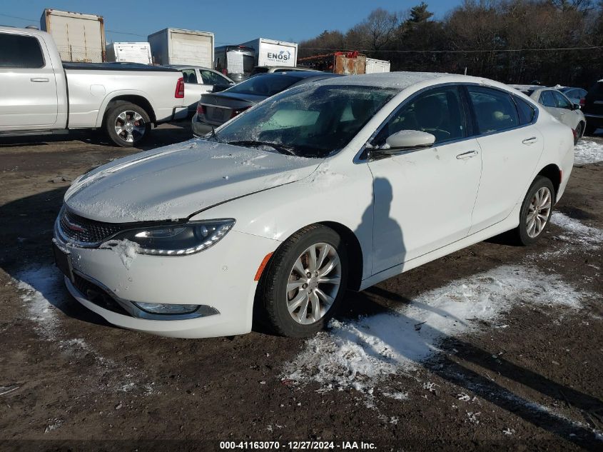 2015 Chrysler 200 C VIN: 1C3CCCCB6FN569163 Lot: 41163070