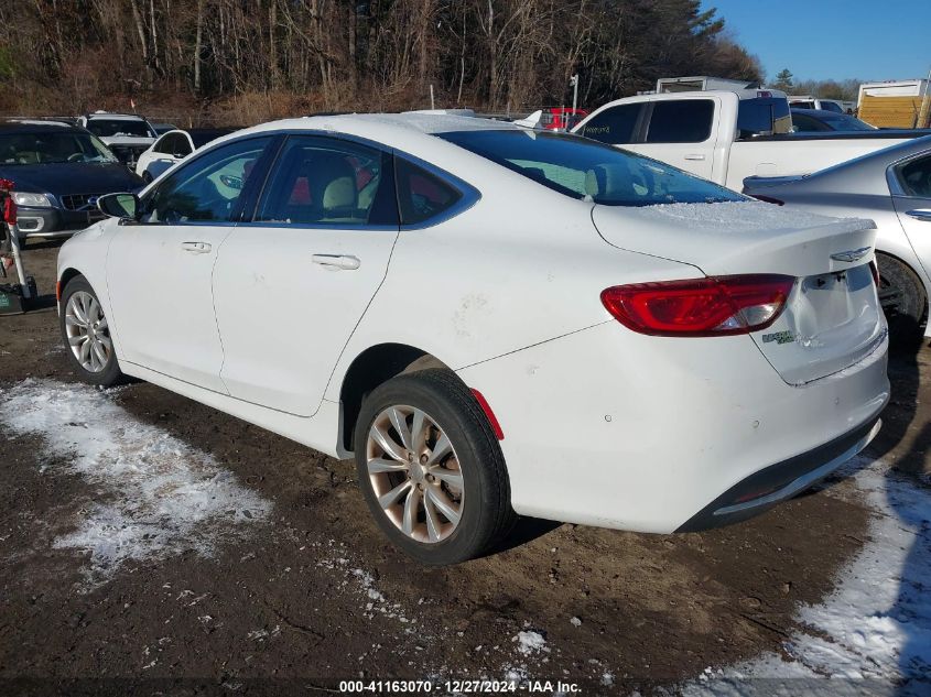 2015 Chrysler 200 C VIN: 1C3CCCCB6FN569163 Lot: 41163070