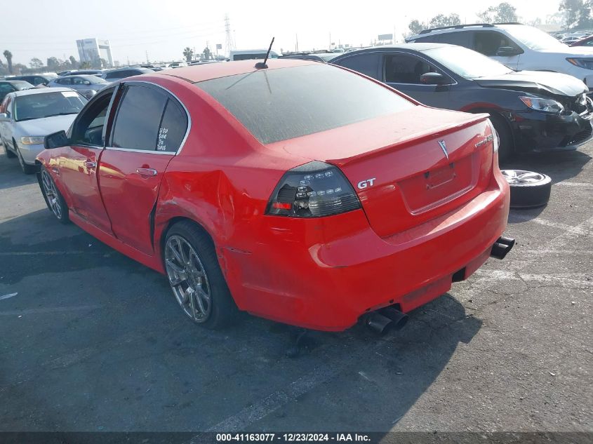 2009 Pontiac G8 Gt VIN: 6G2EC57Y09L172215 Lot: 41163077