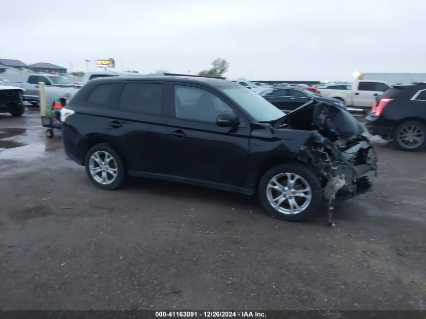 2014 Mitsubishi Outlander Se VIN: JA4AD3A33EZ010277 Lot: 41163091