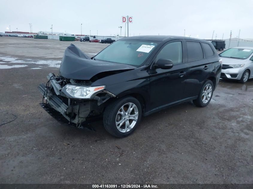 2014 Mitsubishi Outlander Se VIN: JA4AD3A33EZ010277 Lot: 41163091