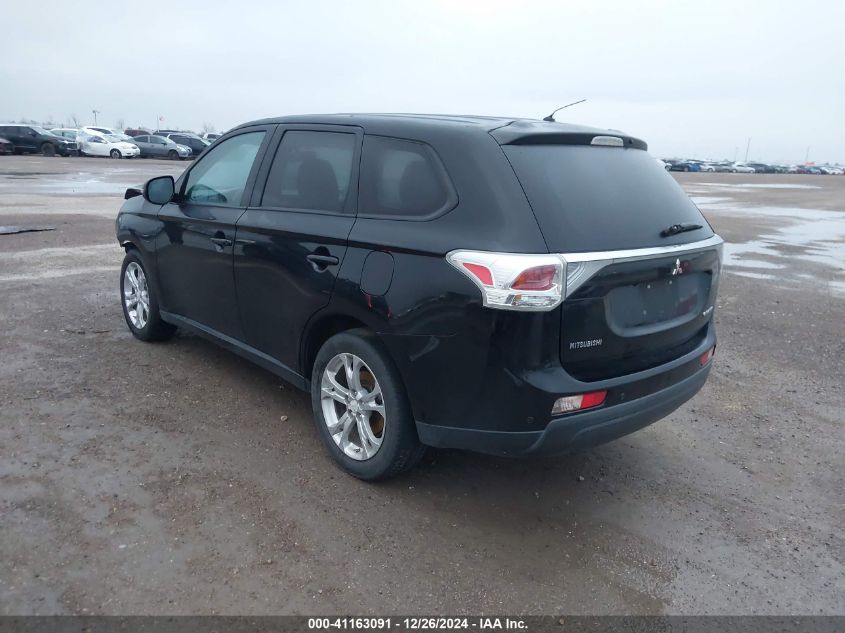 2014 Mitsubishi Outlander Se VIN: JA4AD3A33EZ010277 Lot: 41163091