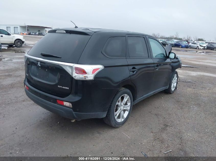 2014 Mitsubishi Outlander Se VIN: JA4AD3A33EZ010277 Lot: 41163091