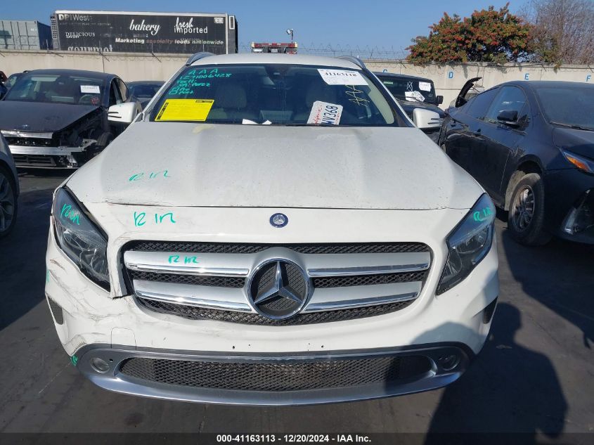 2017 Mercedes-Benz Gla 250 VIN: WDCTG4EB4HJ350466 Lot: 41163113