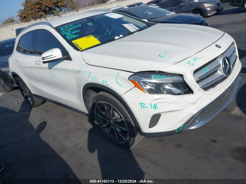 2017 Mercedes-Benz Gla 250 VIN: WDCTG4EB4HJ350466 Lot: 41163113