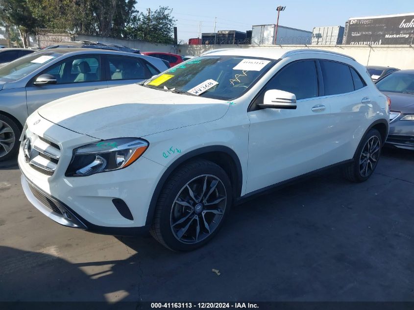 2017 Mercedes-Benz Gla 250 VIN: WDCTG4EB4HJ350466 Lot: 41163113