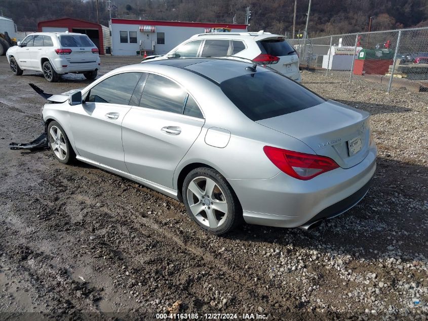 2015 Mercedes-Benz Cla 250 4Matic VIN: WDDSJ4GB0FN254491 Lot: 41163185