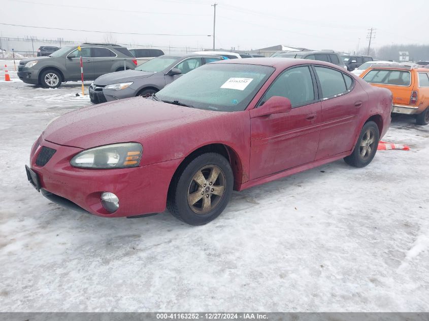 2006 Pontiac Grand Prix VIN: 2G2WP552461199083 Lot: 41163252