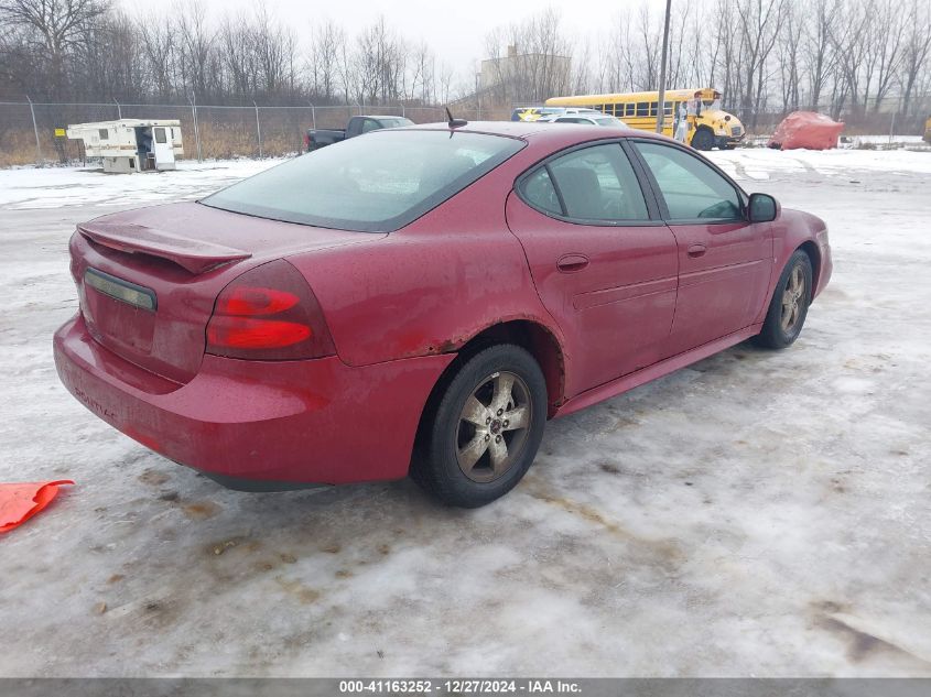 2006 Pontiac Grand Prix VIN: 2G2WP552461199083 Lot: 41163252