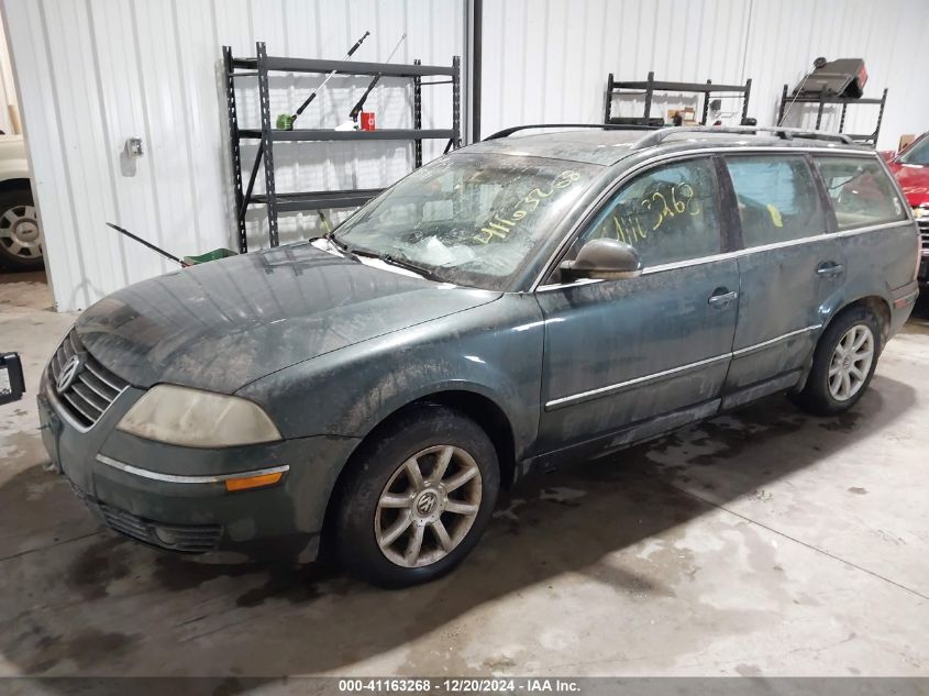 2004 Volkswagen Passat Gls VIN: WVWVD63B74E238320 Lot: 41163268